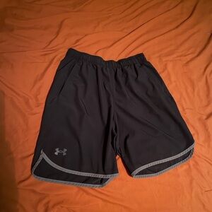 Under Armour Men's Charcoal Gray Athletic Shorts